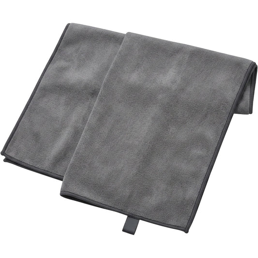 Leay Long Microfiber Bench Towel 110 x 45 cm Graphite - Product view