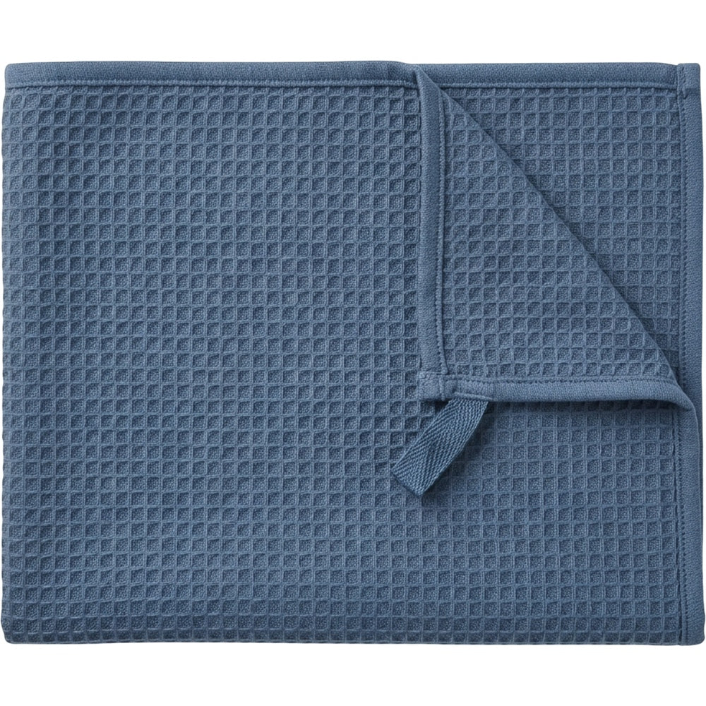 Leay Waffle-Weave Training Towel 70 x 35 cm Slate Blue - Product view