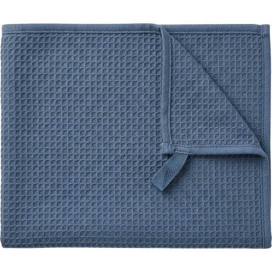Leay Waffle-Weave Training Towel 70 x 35 cm Slate Blue - Product view