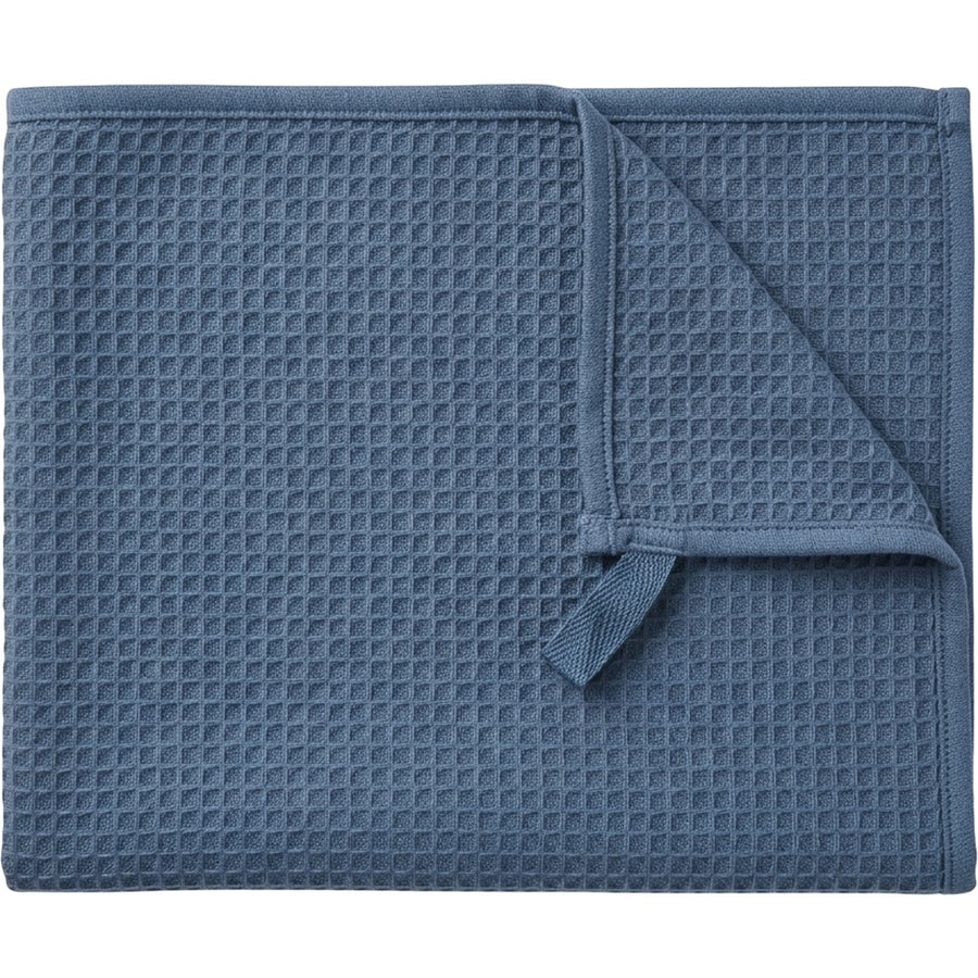 Leay Waffle-Weave Training Towel 70 x 35 cm Slate Blue